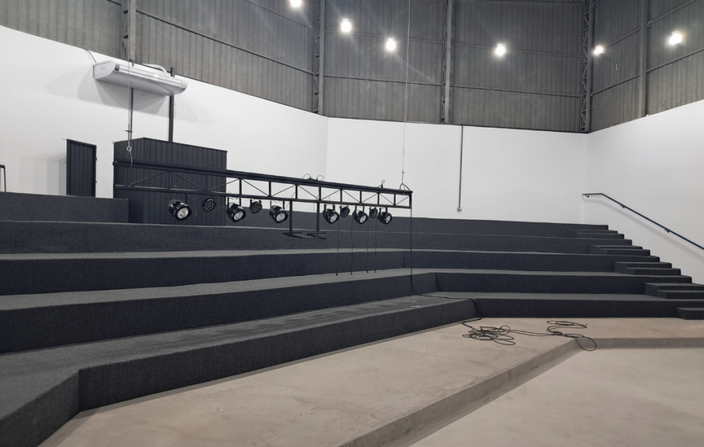 Interior da Casa de Shows